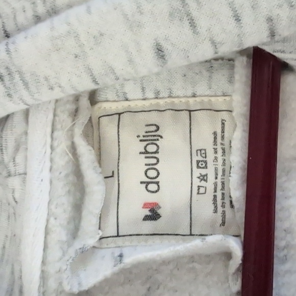 White and grey hoodie - Picture 3 of 4